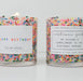 made in kansas city artisan candles that smell like birthday cake and have wood wicks