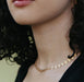 minimalistic layering gold necklace that can be worn every day