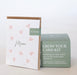 plantable note cards and grow kits for mother's day