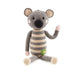 soft organic cotton crocheted koala bear baby toy